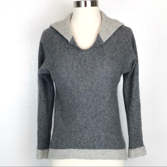 Saks Fifth Avenue Sweaters - Cashmere Hooded Sweater Saks Fifth Ave